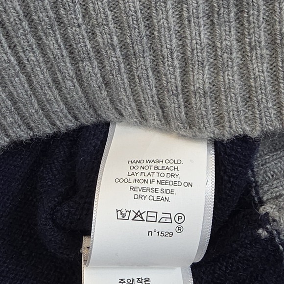 Polo Ralph Lauren Wool Alpaca Color-block Knit Crewneck Sweater Mens XL  Preppy - Picture 6 of 10